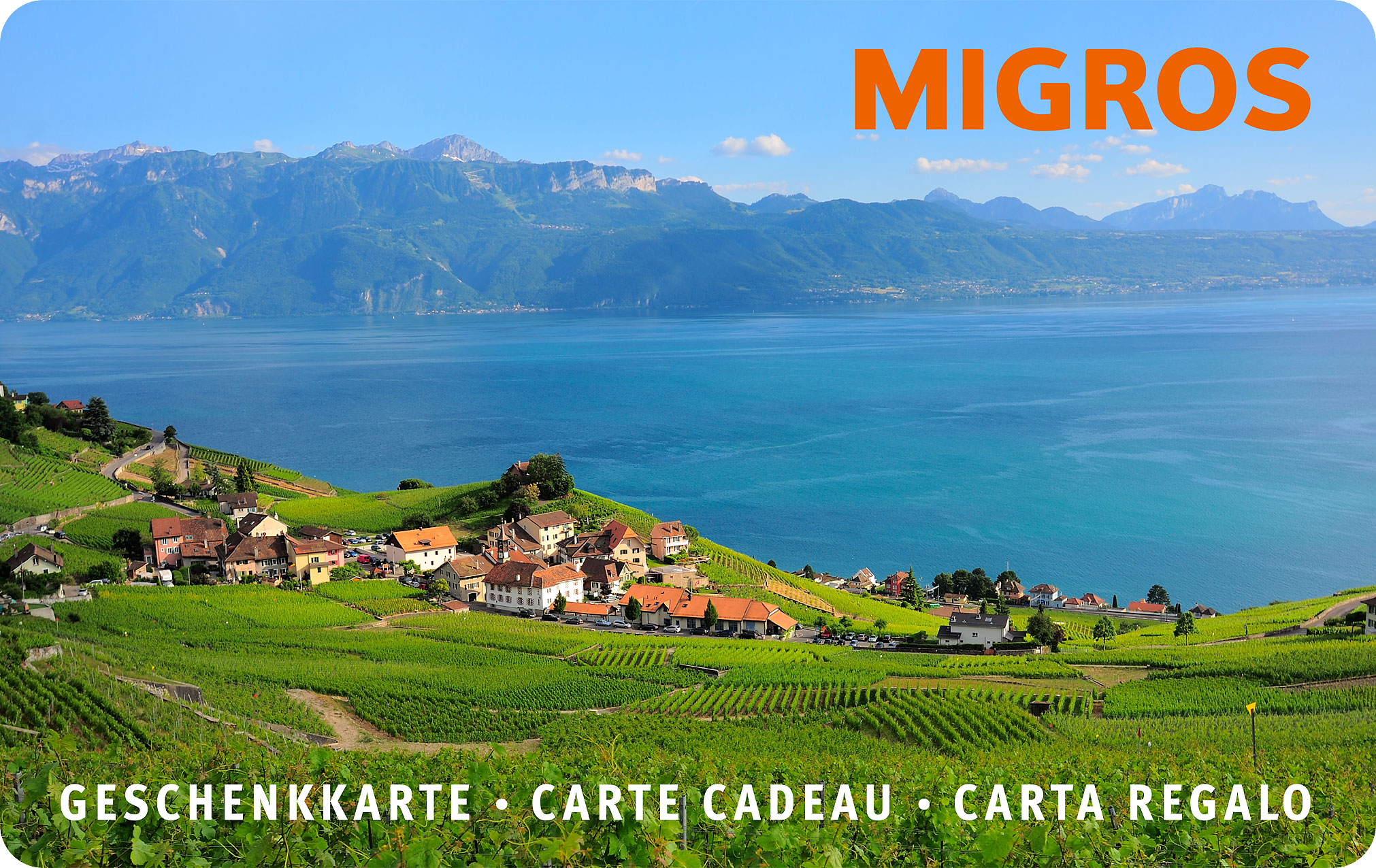 Geschenkkarte Lavaux